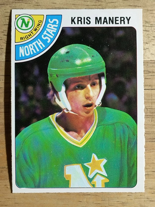 1978-79 O-Pee-Chee #107 Kris Manery RC (EXMT)
