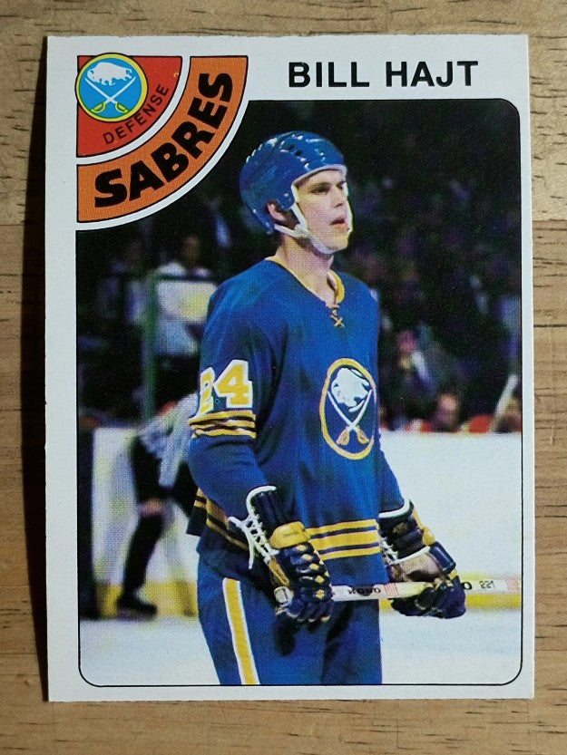 1978-79 O-Pee-Chee #108 Bill Hajt (VGEX)