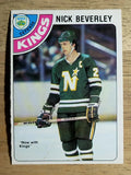 1978-79 O-Pee-Chee #111 Nick Beverley (VGEX)