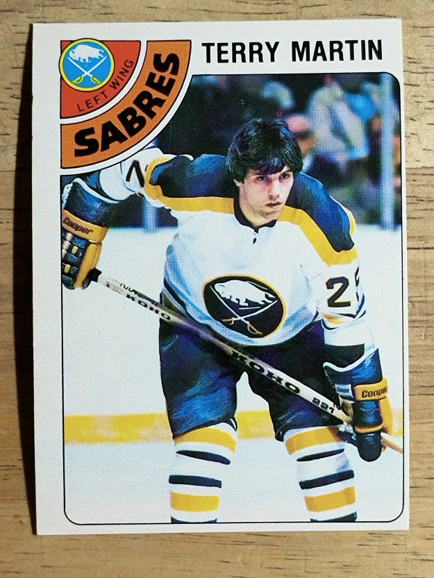1978-79 O-Pee-Chee #118 Terry Martin (EX)