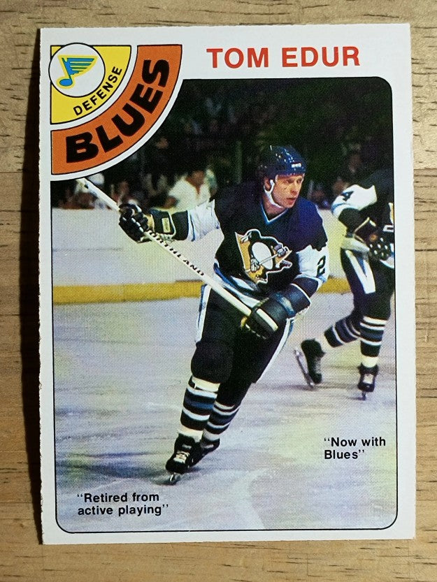 1978-79 O-Pee-Chee #119 Tom Edur (NM)