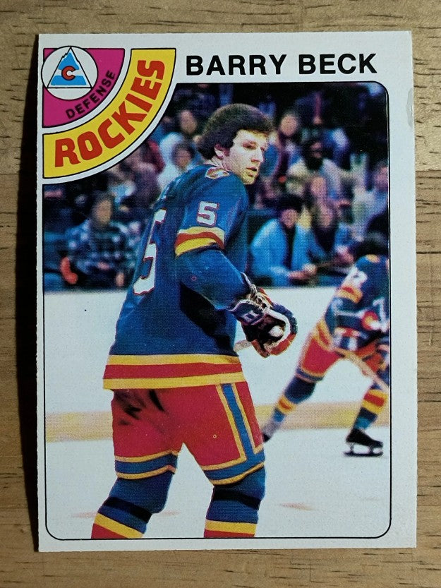 1978-79 O-Pee-Chee #121 Barry Beck RC (EX)