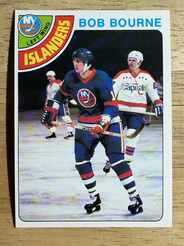 1978-79 O-Pee-Chee #126 Bob Bourne (EXMT)