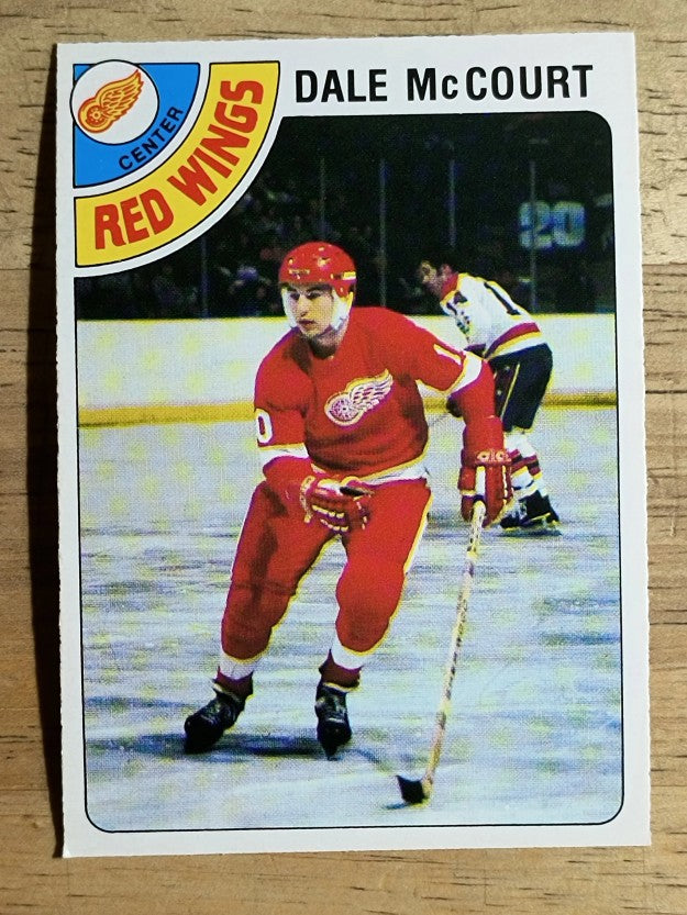 1978-79 O-Pee-Chee #132 Dale McCourt RC (NM)