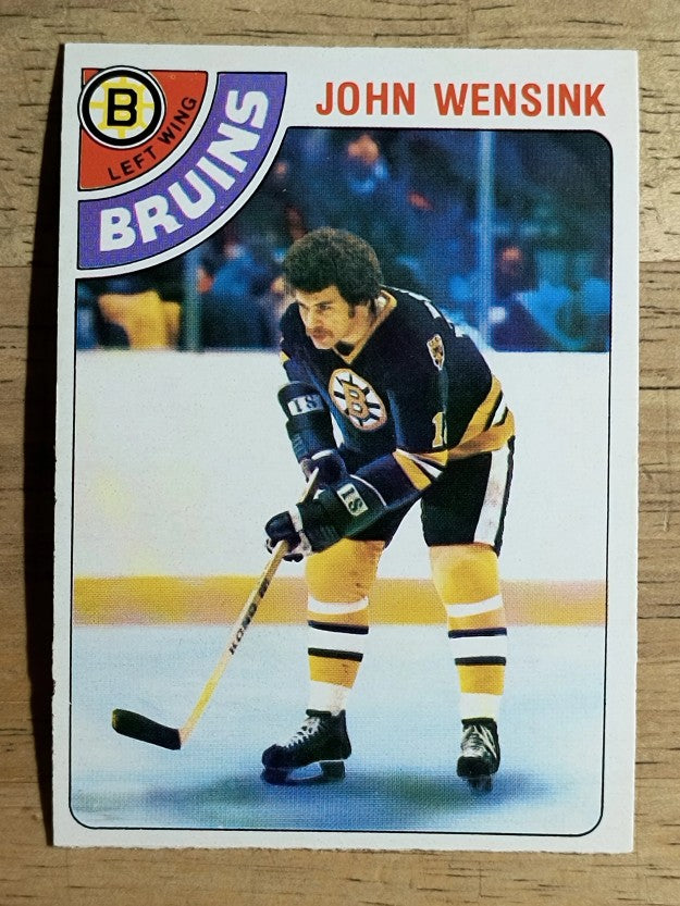 1978-79 O-Pee-Chee #133 John Wensink RC (EXMT)