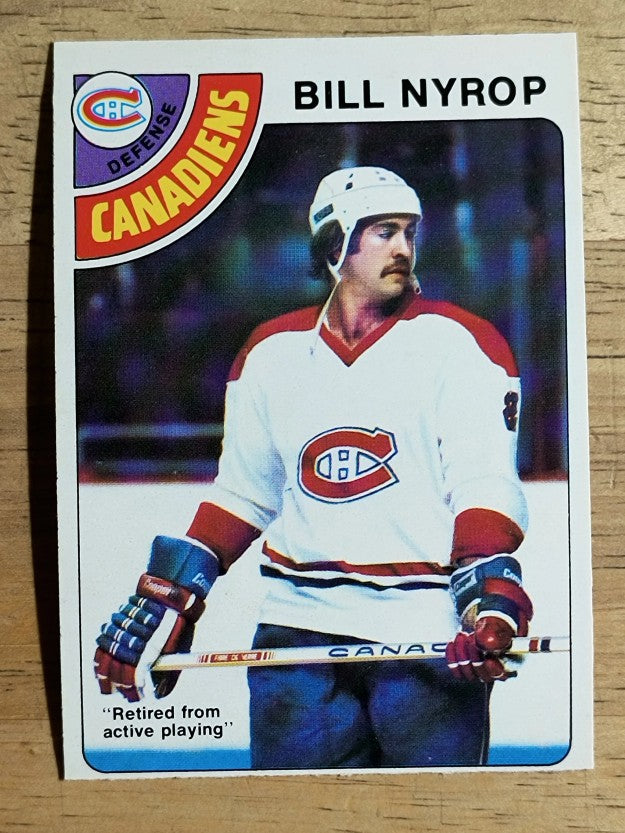 1978-79 O-Pee-Chee #134 Bill Nyrop (EXMT)