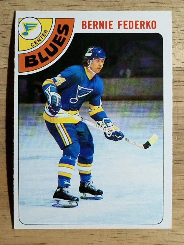 1978-79 O-Pee-Chee #143 Bernie Federko RC (NM)