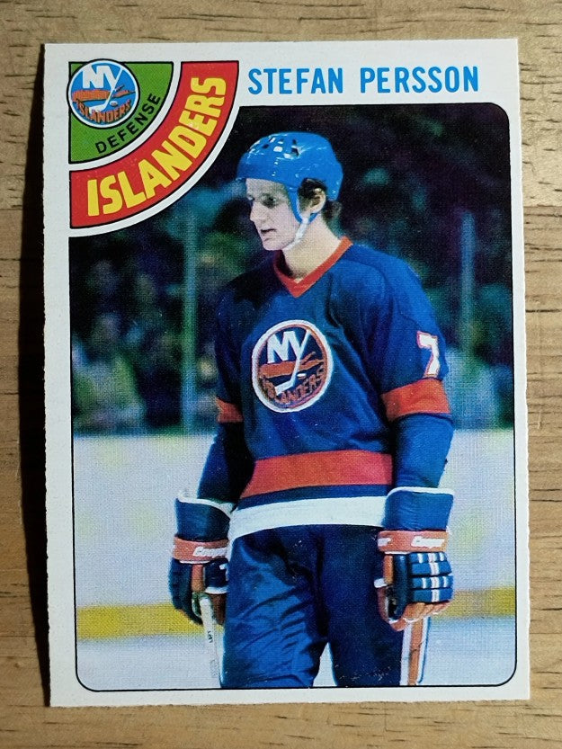 1978-79 O-Pee-Chee #144 Stefan Persson RC (EXMT)