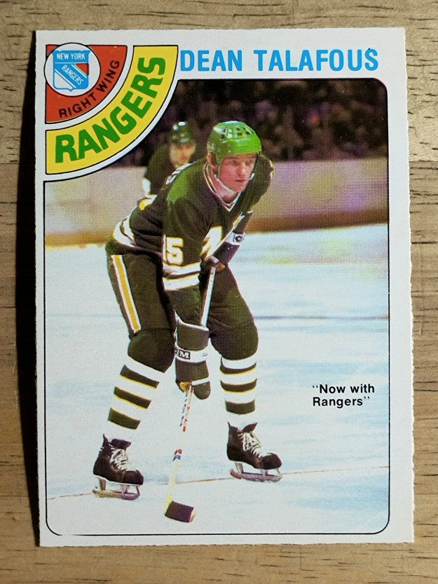 1978-79 O-Pee-Chee #149 Dean Talafous (EXMT)