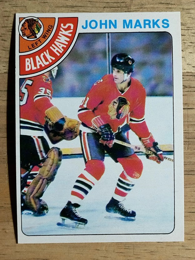 1978-79 O-Pee-Chee #157 John Marks (EXMT)