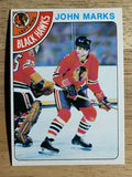 1978-79 O-Pee-Chee #157 John Marks (EXMT)