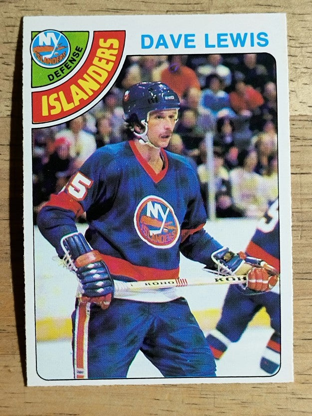 1978-79 O-Pee-Chee #162 Dave Lewis (NM)