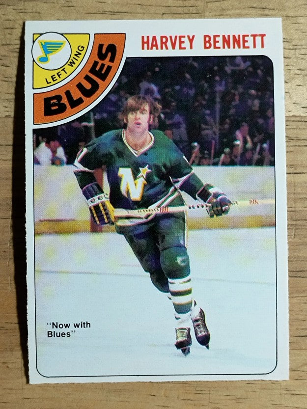 1978-79 O-Pee-Chee #163 Harvey Bennett (NM)