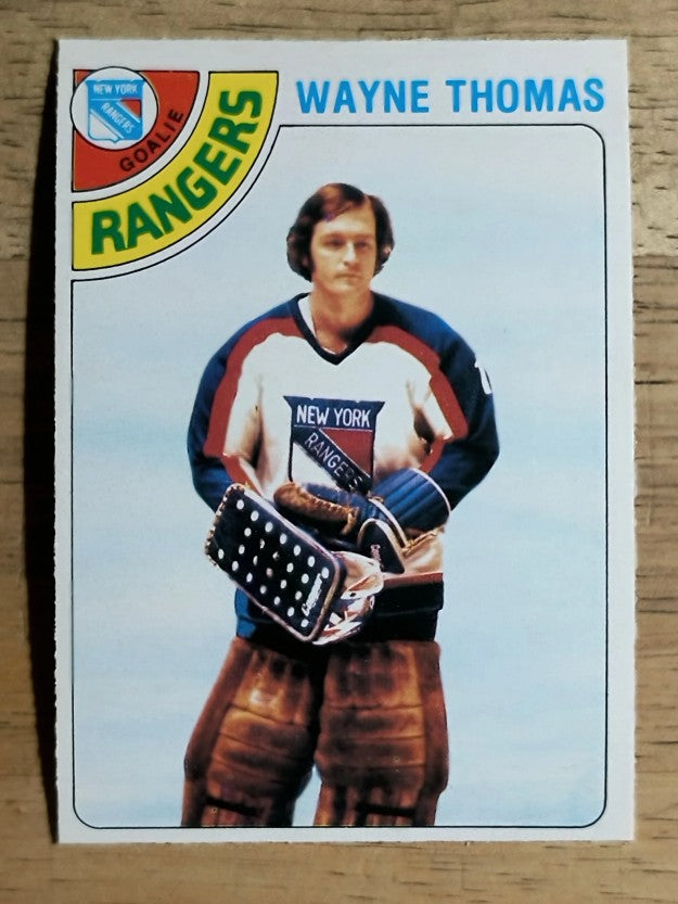 1978-79 O-Pee-Chee #166 Wayne Thomas (EXMT)