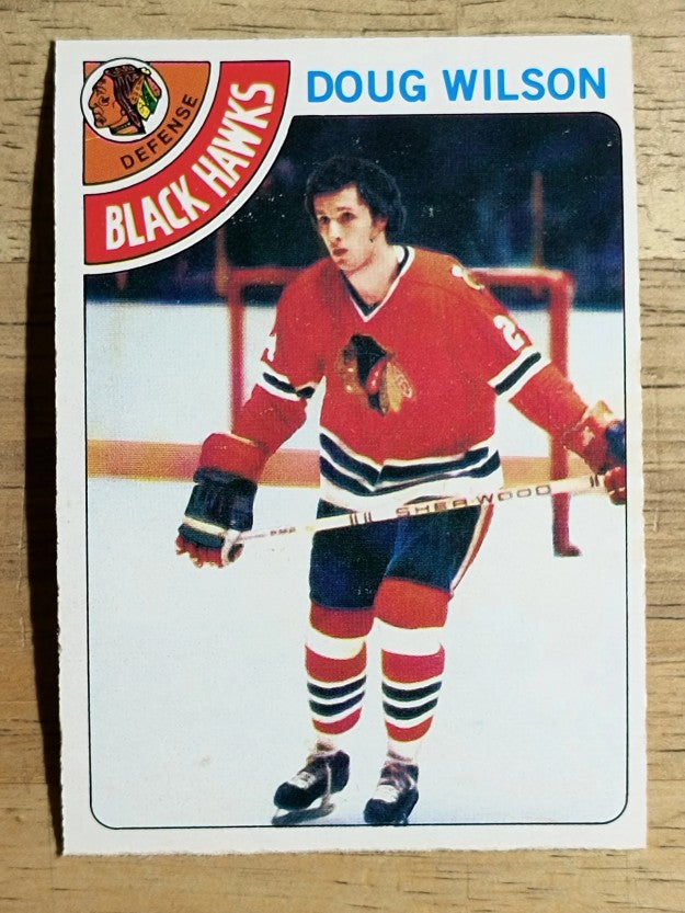 1978-79 O-Pee-Chee #168 Doug Wilson RC (EX)