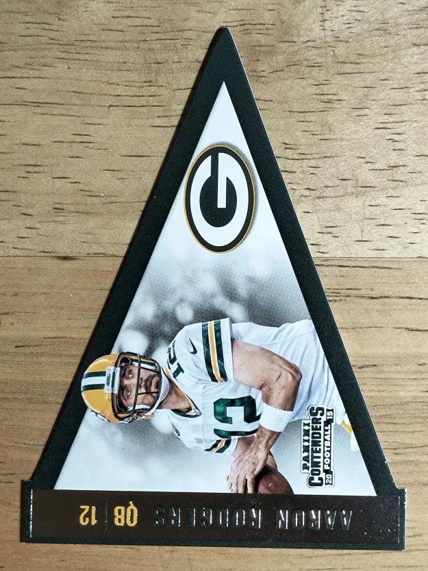 2015 Panini Contenders Pennants #2 Aaron Rodgers