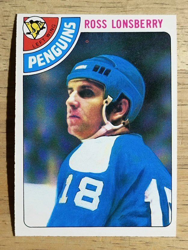 1978-79 O-Pee-Chee #186 Ross Lonsberry (EX)