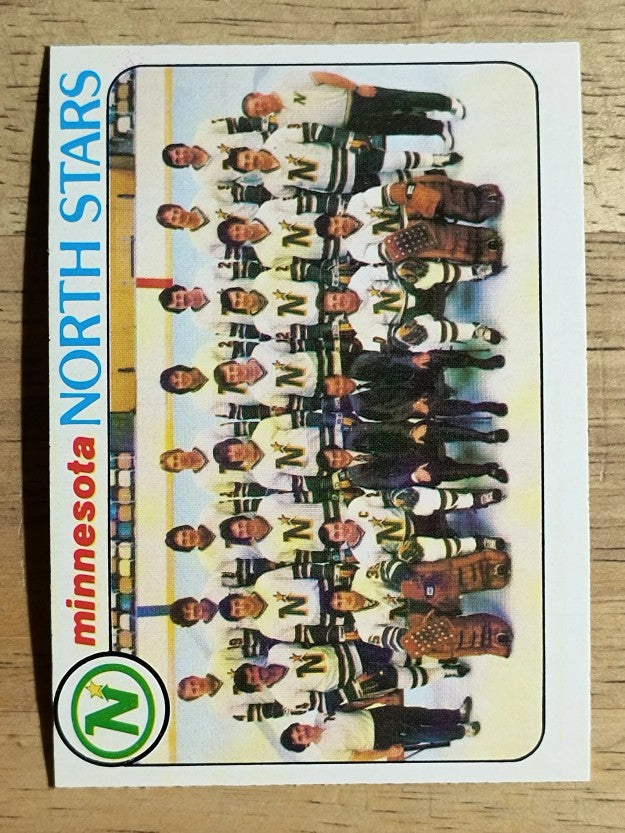 1978-79 O-Pee-Chee #199 North Stars Team (EX)