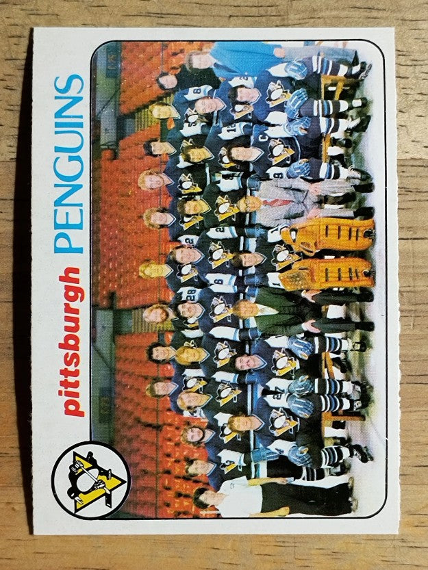 1978-79 O-Pee-Chee #204 Penguins Team (NM)
