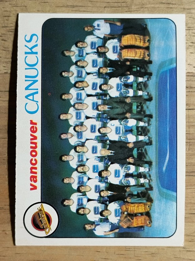 1978-79 O-Pee-Chee #207 Canucks Team (NM)