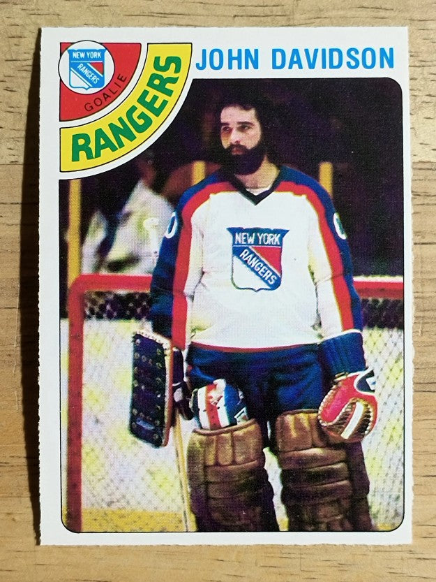1978-79 O-Pee-Chee #211 John Davidson (EXMT)