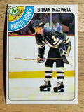 1978-79 O-Pee-Chee #216 Bryan Maxwell (EXMT)