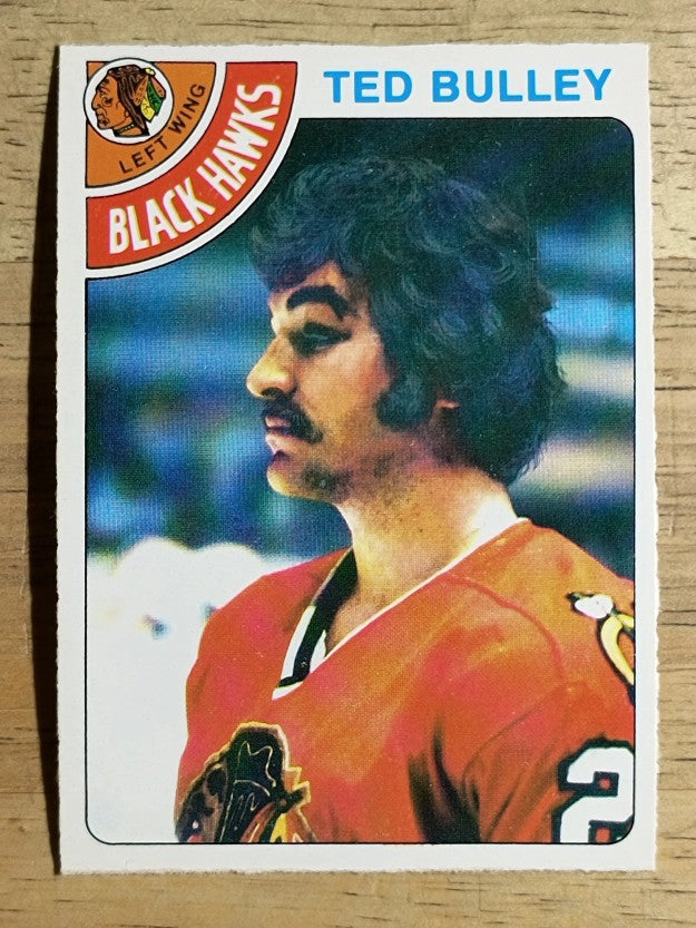 1978-79 O-Pee-Chee #217 Ted Bulley RC (EXMT)