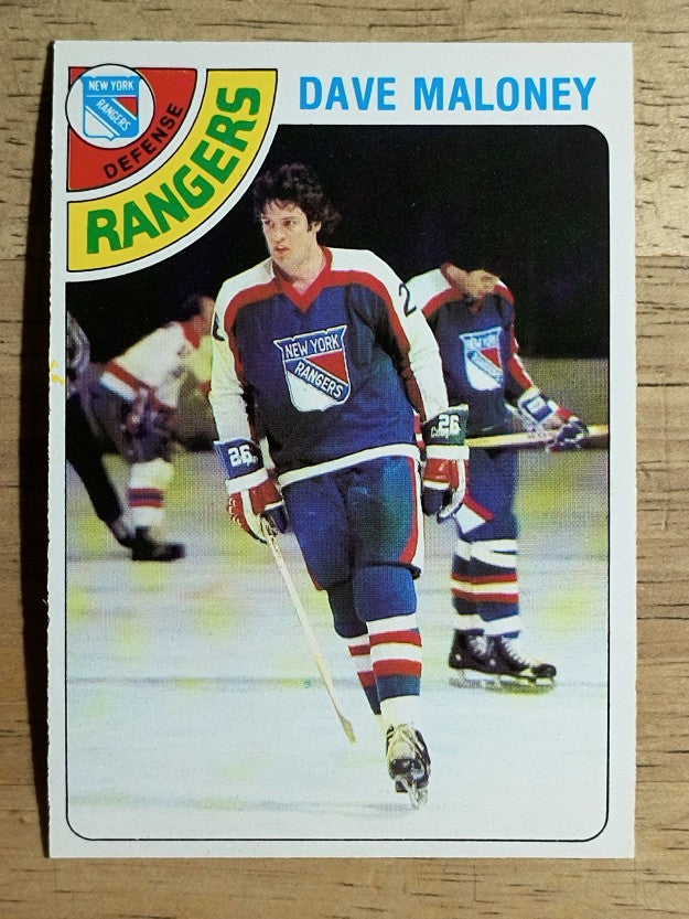 1978-79 O-Pee-Chee #221 Dave Maloney (NM)