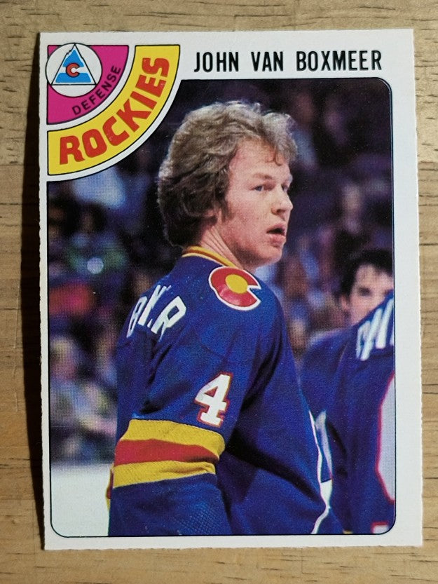 1978-79 O-Pee-Chee #224 John Van Boxmeer (EXMT)