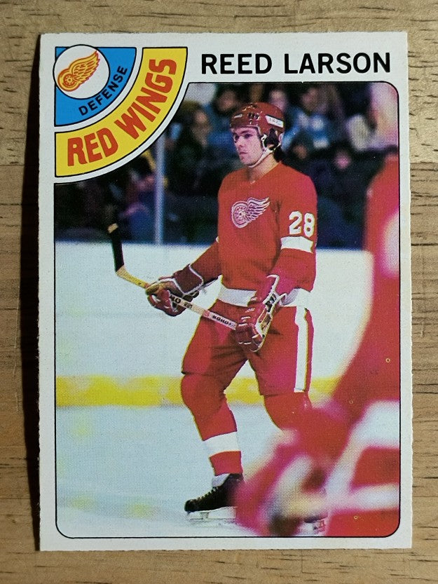 1978-79 O-Pee-Chee #226 Reed Larson RC (EXMT)