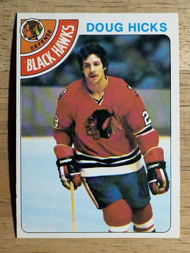 1978-79 O-Pee-Chee #228 Doug Hicks (EX)