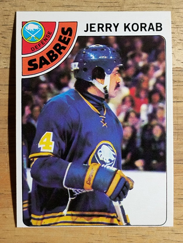 1978-79 O-Pee-Chee #231 Jerry Korab (EXMT)
