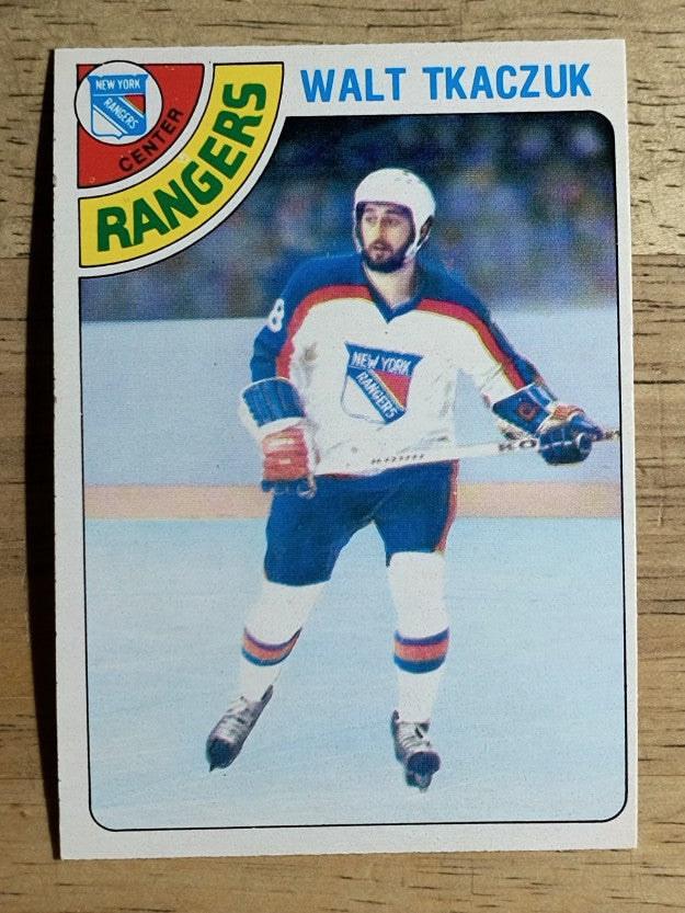 1978-79 O-Pee-Chee #235 Walt Tkaczuk (EXMT)