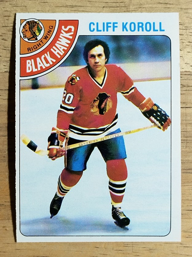 1978-79 O-Pee-Chee #239 Cliff Koroll (EXMT)