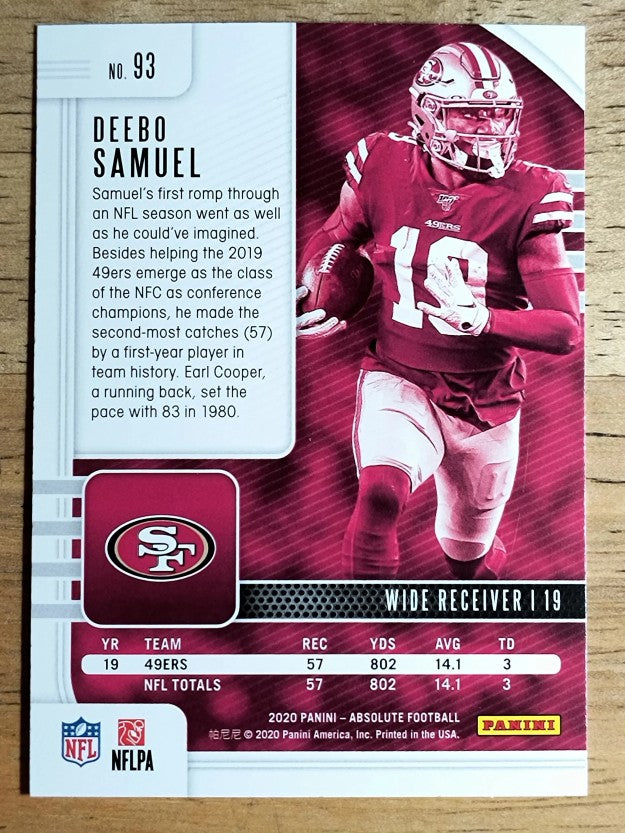 2020 Absolute Retail #93 Deebo Samuel