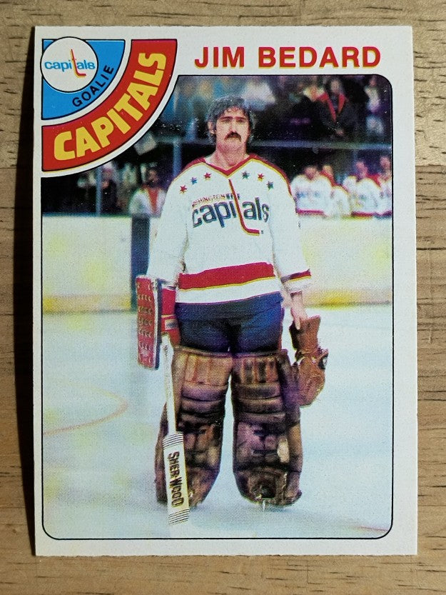 1978-79 O-Pee-Chee #243 Jim Bedard RC (EXMT)