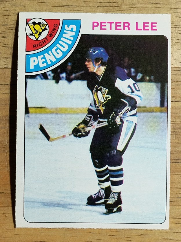 1978-79 O-Pee-Chee #244 Peter Lee RC (EX)