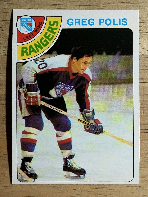 1978-79 O-Pee-Chee #246 Greg Polis (EXMT)