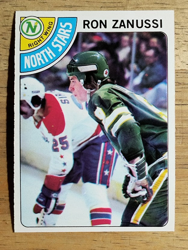 1978-79 O-Pee-Chee #252 Ron Zanussi RC (NM)