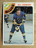 1978-79 O-Pee-Chee #267 Bill Fairbairn (EXMT)