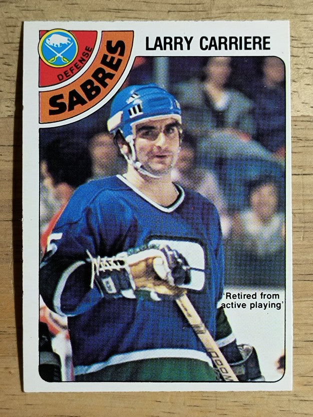 1978-79 O-Pee-Chee #272 Larry Carriere (EXMT)