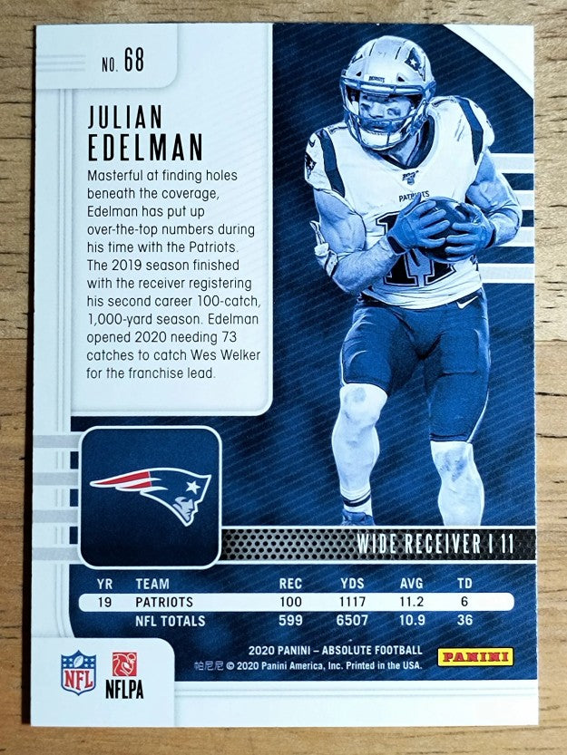 2020 Absolute Retail #68 Julian Edelman