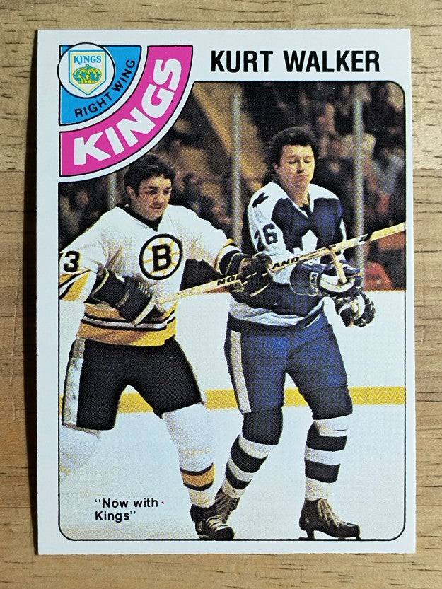 1978-79 O-Pee-Chee #282 Kurt Walker RC (EXMT)