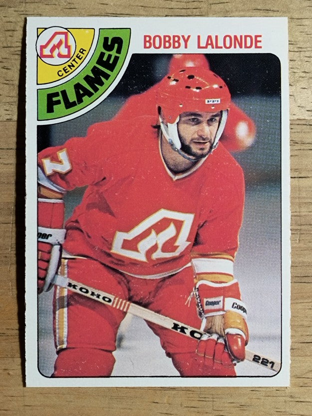 1978-79 O-Pee-Chee #285 Bobby Lalonde (EXMT)