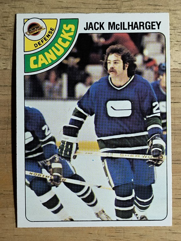 1978-79 O-Pee-Chee #294 Jack McIlhargey RC (VGEX)