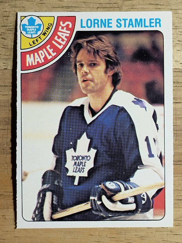 1978-79 O-Pee-Chee #301 Lorne Stamler RC (EXMT)