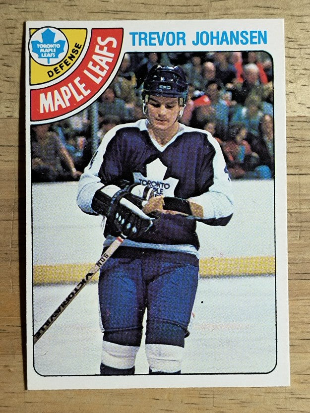 1978-79 O-Pee-Chee #320 Trevor Johansen RC (EXMT)