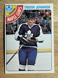 1978-79 O-Pee-Chee #320 Trevor Johansen RC (EXMT)