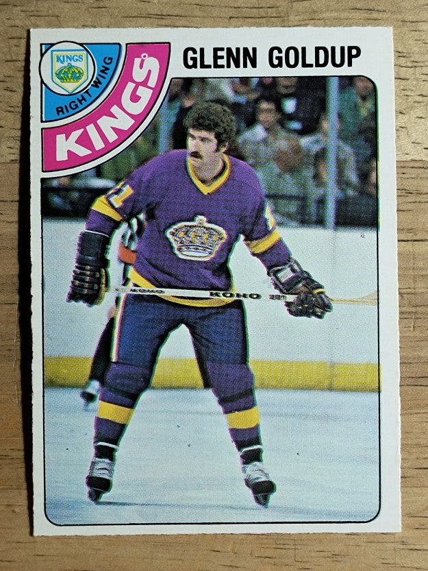 1978-79 O-Pee-Chee #337 Glenn Goldup (EXMT)