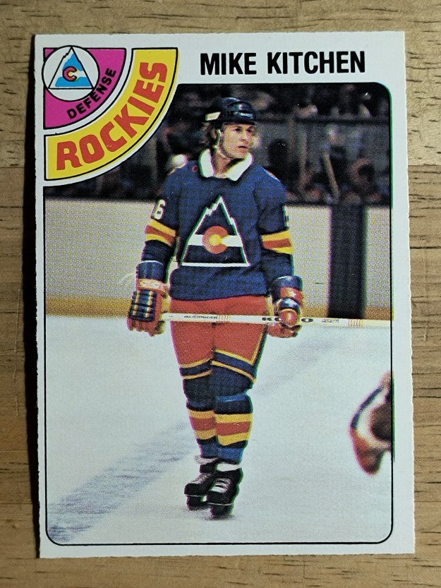1978-79 O-Pee-Chee #338 Mike Kitchen (EXMT)